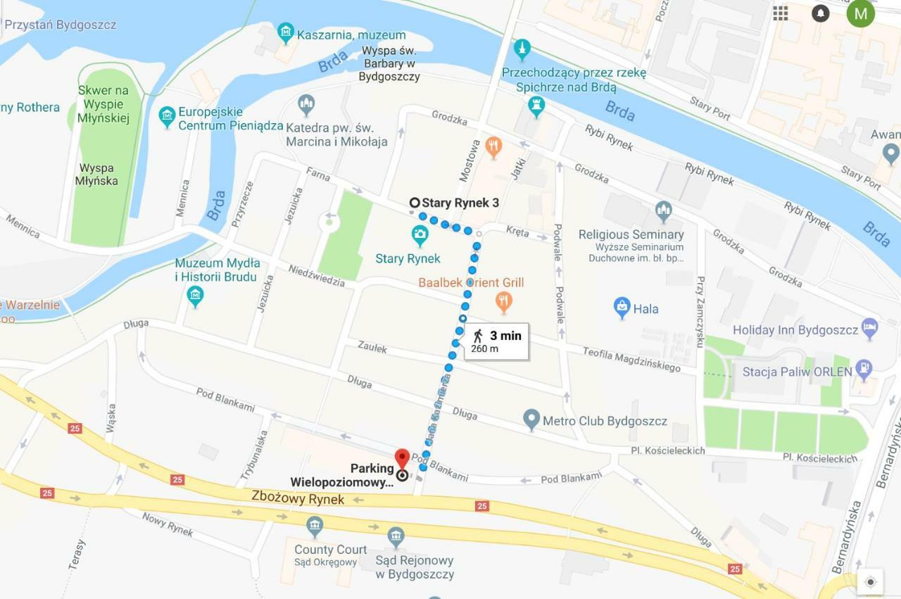 Apartamenty Stary Rynek Бидгошч Екстериор снимка